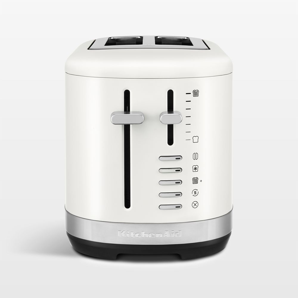 KitchenAid 2-Slice Toaster in Porcelain White