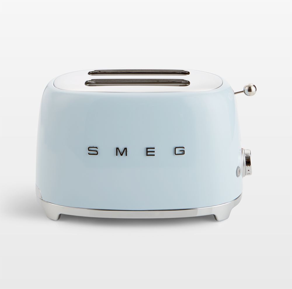 SMEG Pastel Blue 2-Slice Retro Toaster