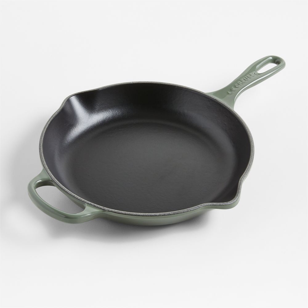 Le Creuset Signature 10.25" Thyme Enameled Cast Iron Skillet