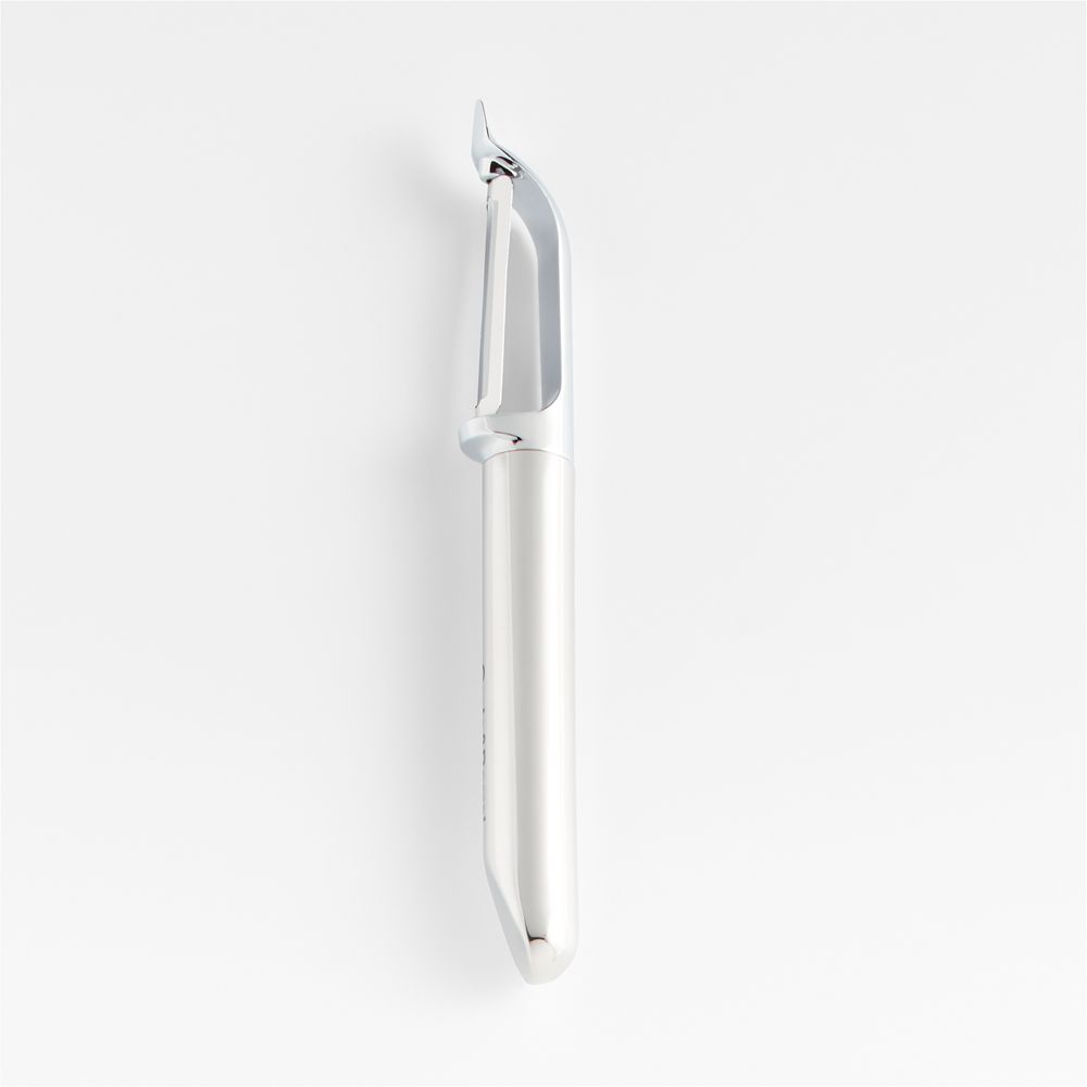Crate & Barrel Stainless Steel Straight Peeler