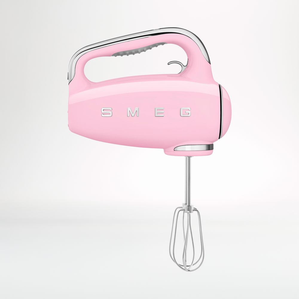 SMEG Pink 9-Speed Hand Mixer