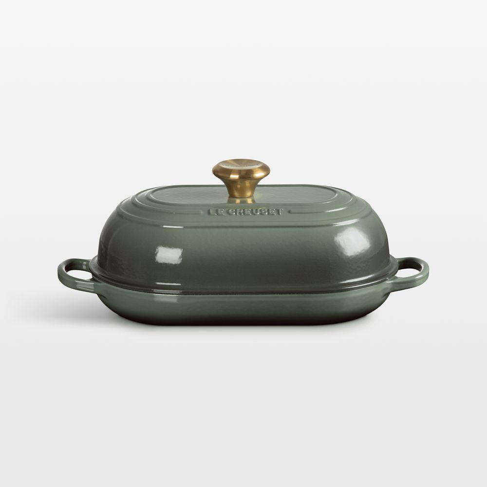 Le Creuset Signature 11.5" Thyme Oval Bread Oven