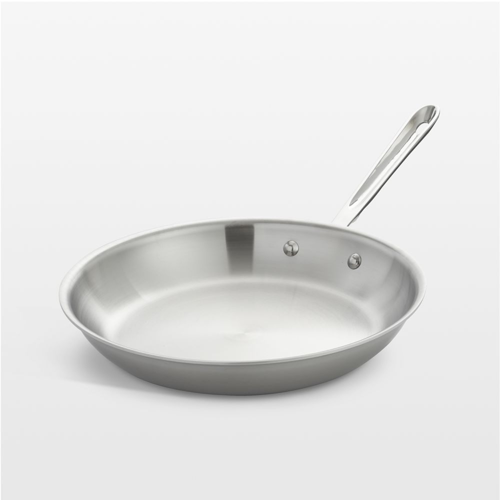 All-Clad D5 Brushed Stainless Steel Fry Pans