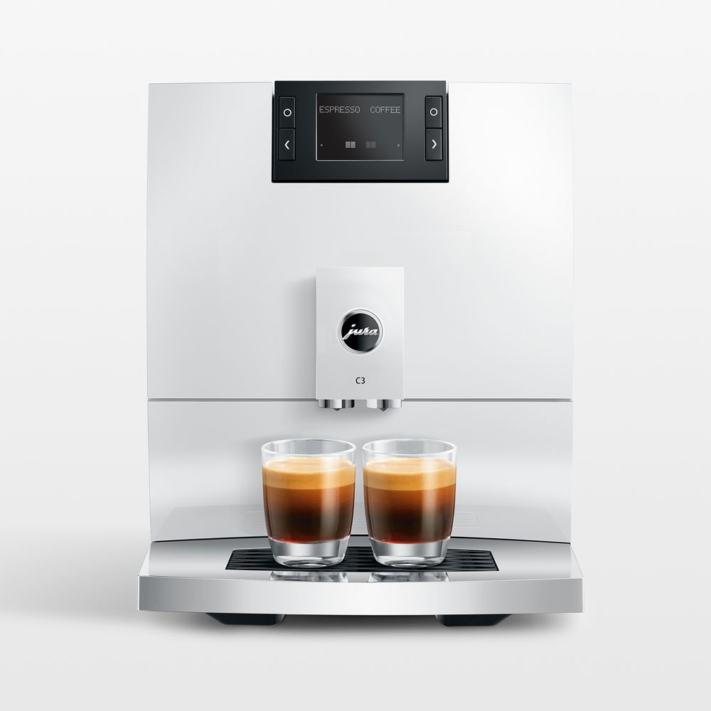 JURA C3 Piano White Espresso Machine