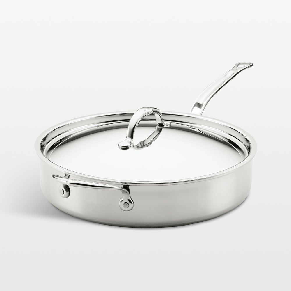 Hestan Probond Luxe 5-Qt. Stainless Steel Saute Pan with Lid