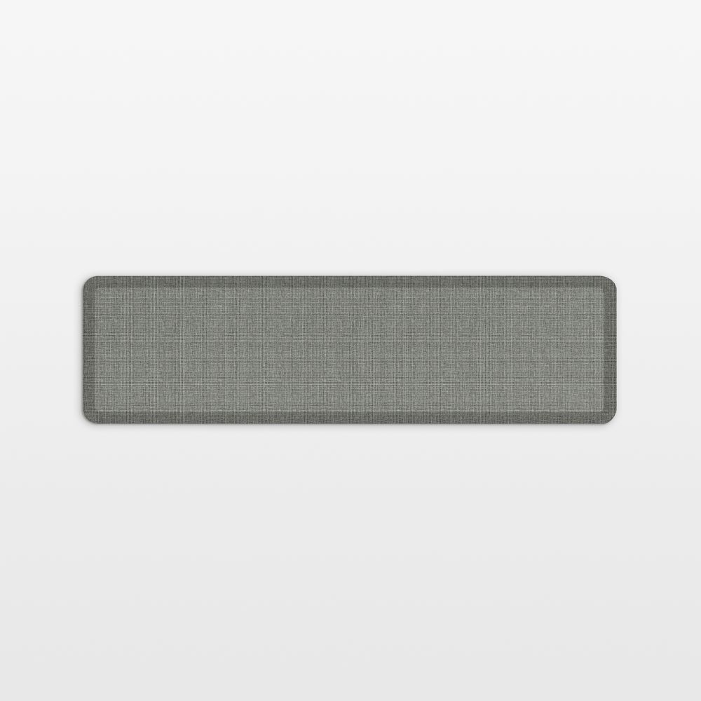 GelPro Designer Comfort Tweed Grey Goose Kitchen Mat, 20"x72"