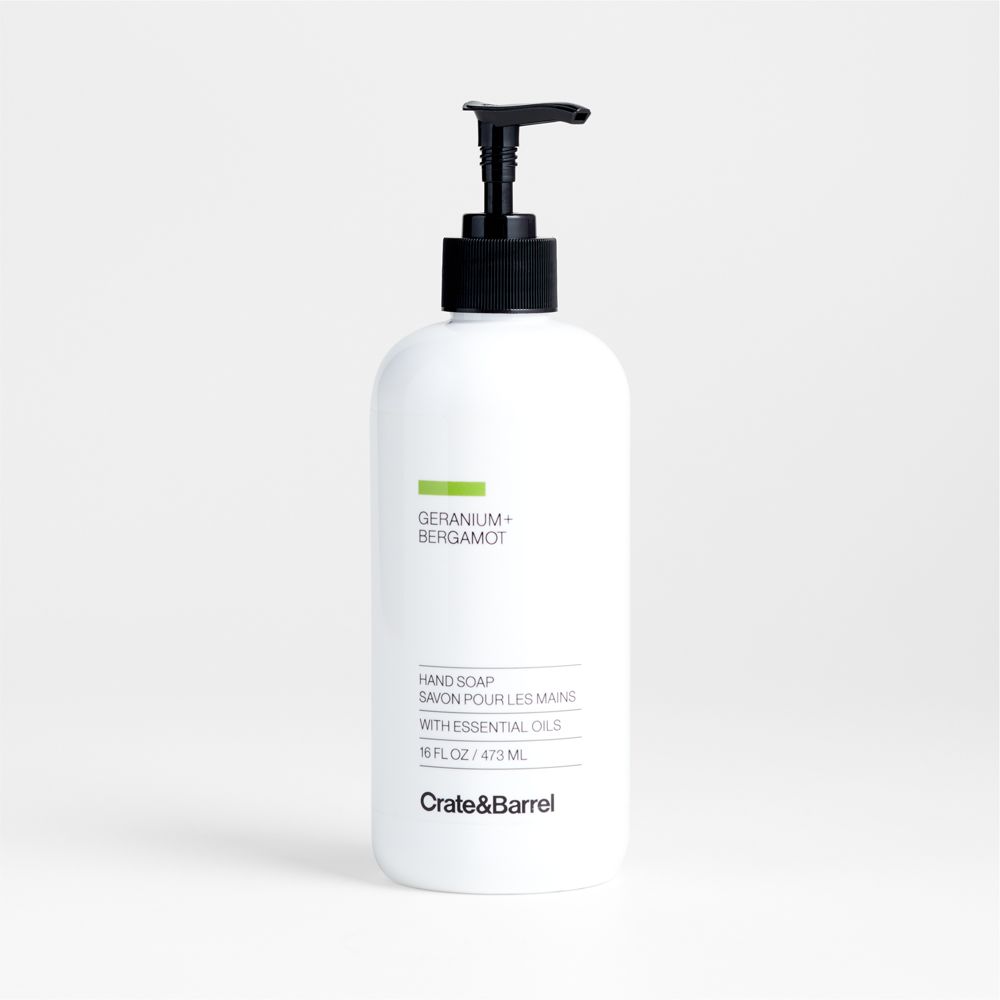 Geranium + Bergamot 16-oz. Hand Soap