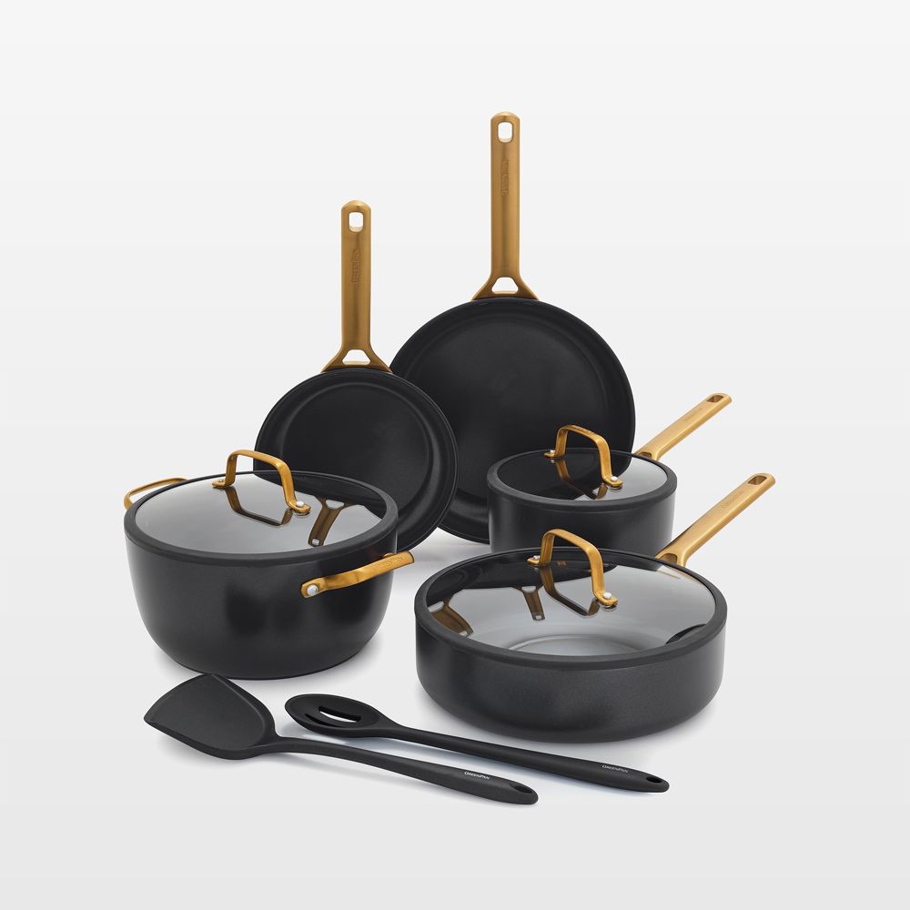 GreenPan Reserve Pro Black 10-Piece Ceramic Nonstick Cookware Set