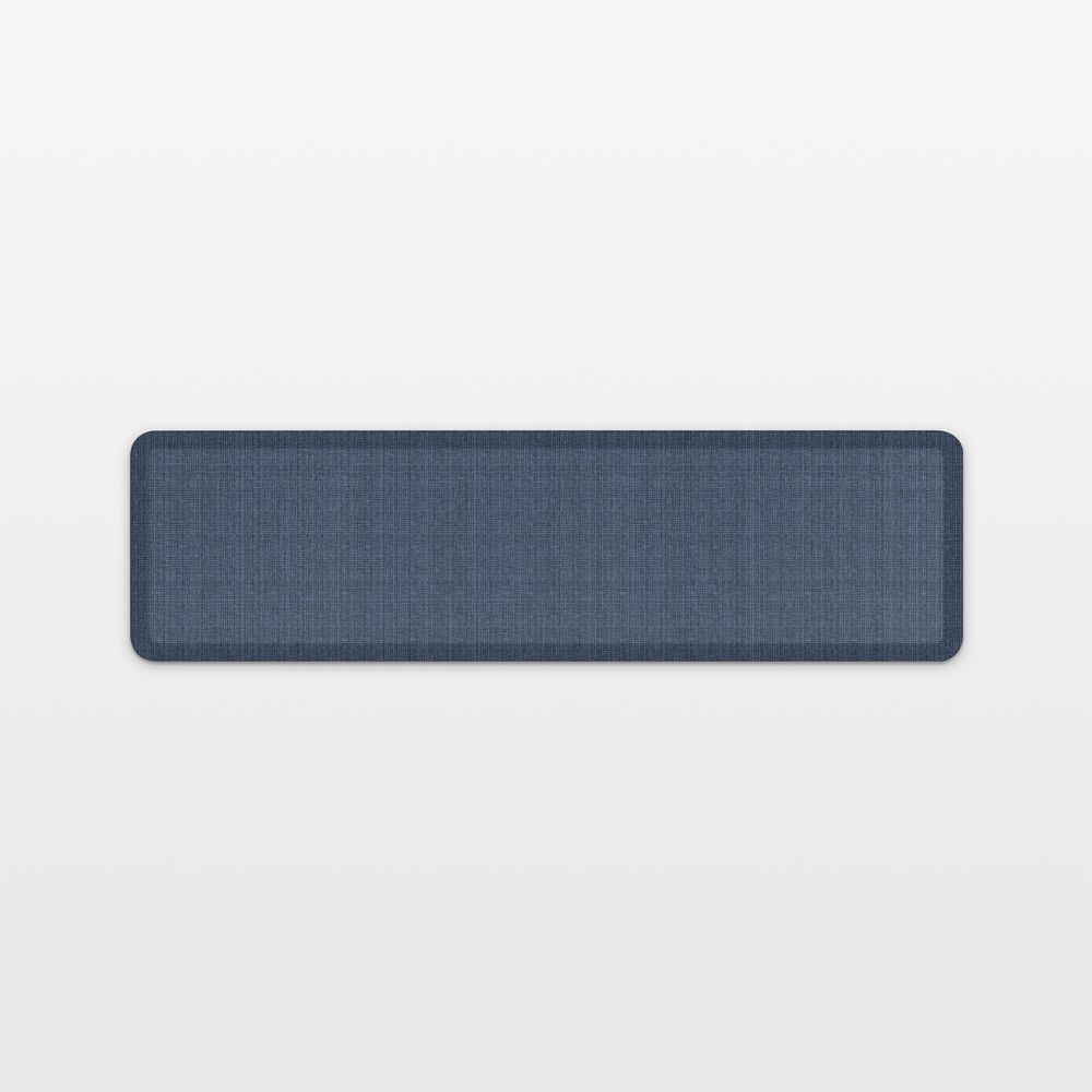 GelPro Designer Comfort Tweed High Tide Kitchen Mat, 20"x72"