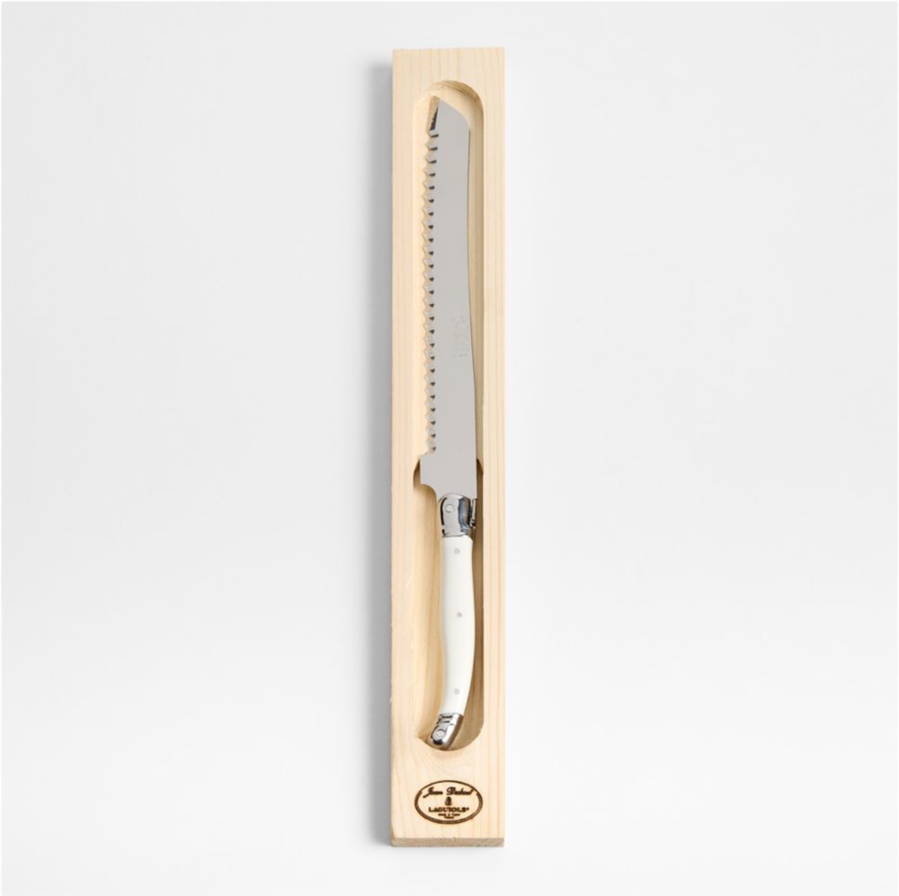 Jean Dubost Laguiole White Bread Knife