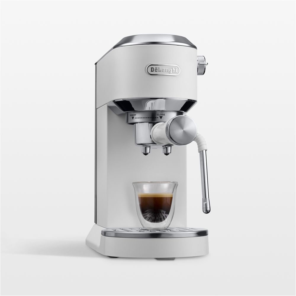 De'Longhi Dedica Duo Vanilla White Espresso Machine