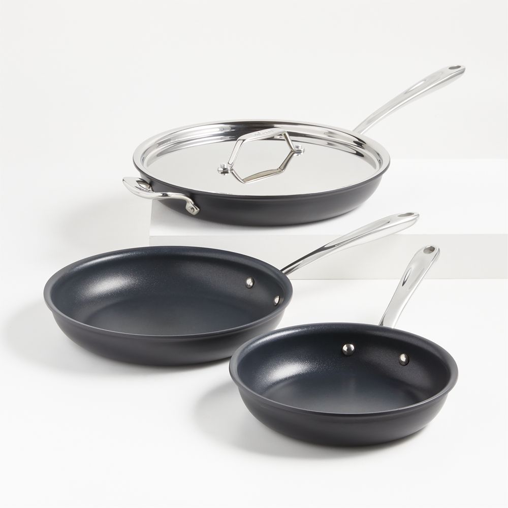 All-Clad HA1 Curated Nonstick 8", 10" and 12" Fry Pans Set