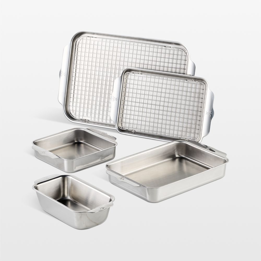 Hestan 7-Piece Ovenbond Stainless Steel Baking Set