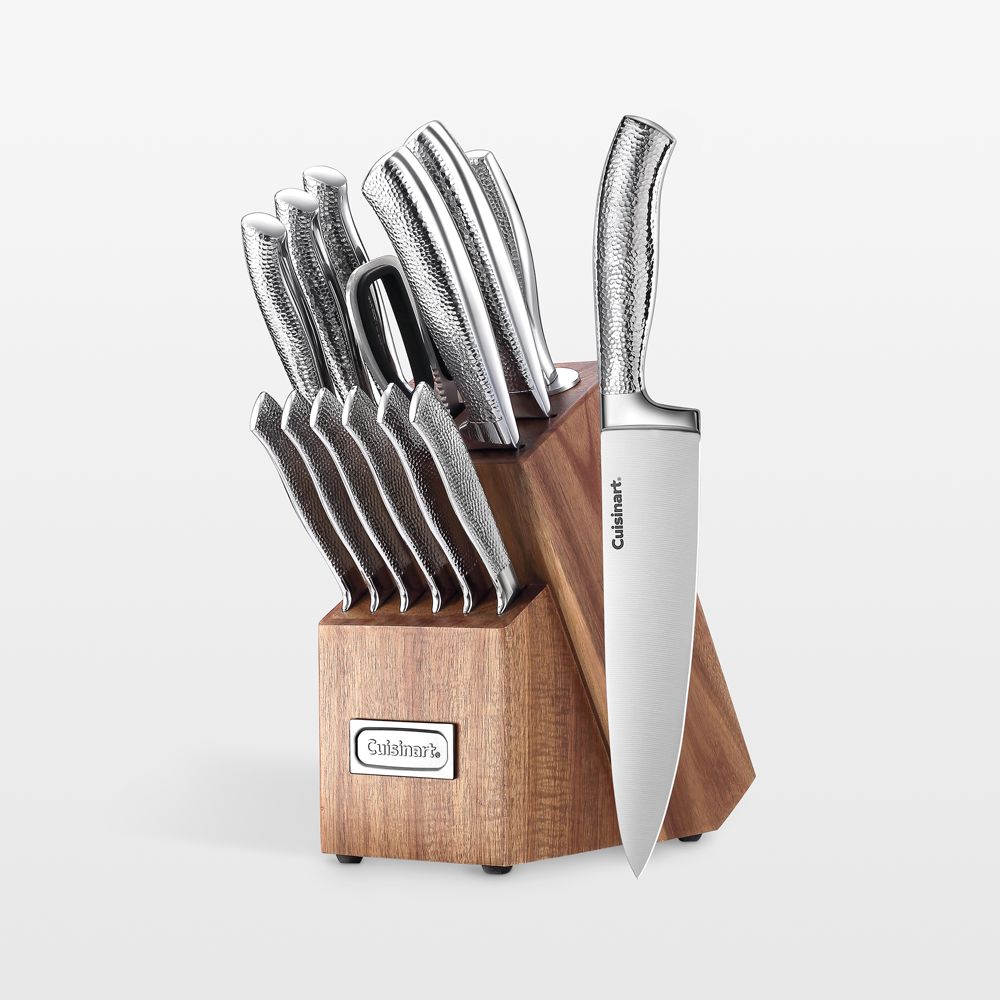 Cuisinart 15-Piece Stainless Steel Cutlery Block Set