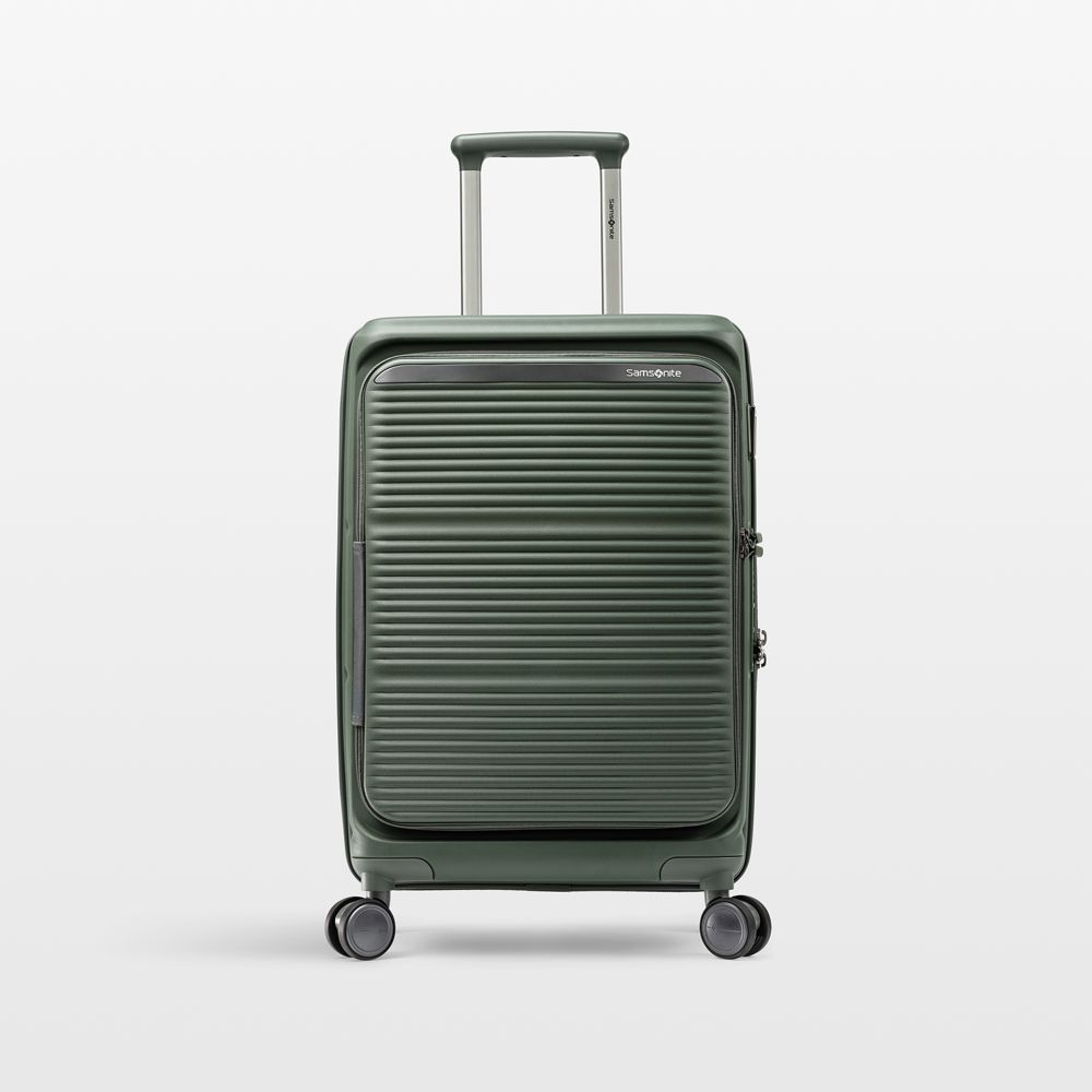 Samsonite Paralux Carry-On Spinner in Olive