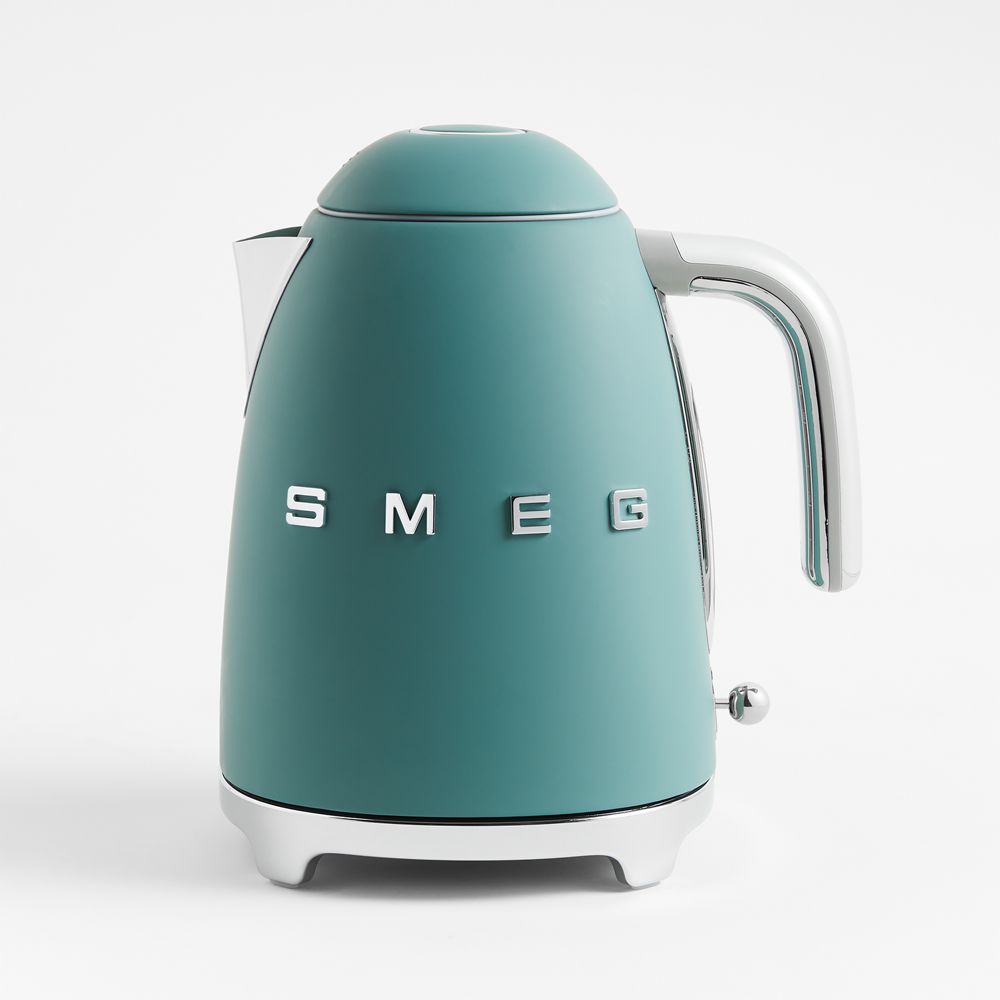 SMEG Matte Jade Green Retro Electric Tea Kettle