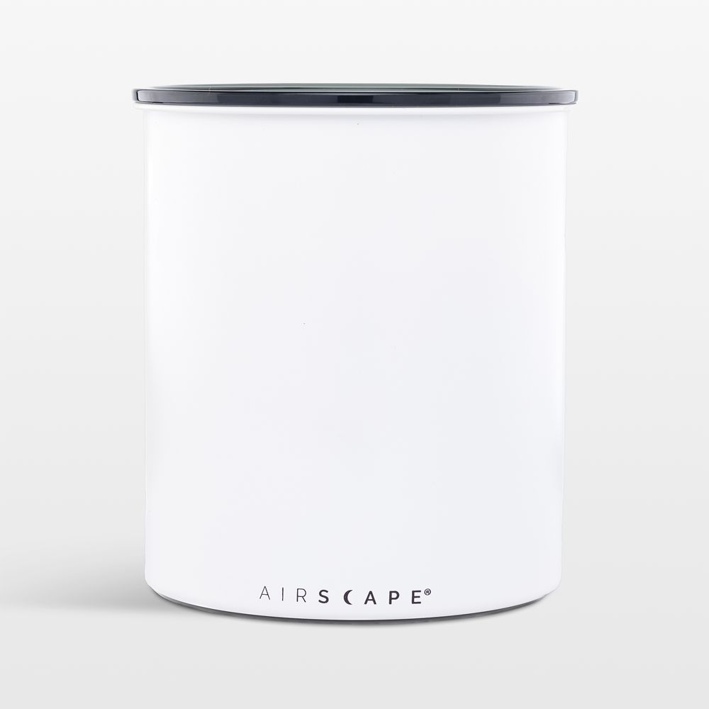 Airscape 160-oz. Matte White Coffee Canister