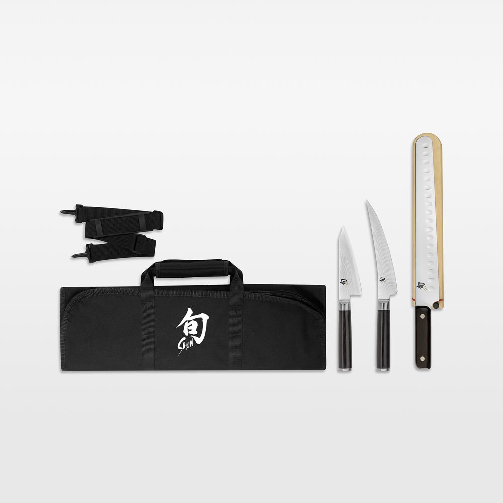 Shun Classic 4-Piece BBQ Knife Set