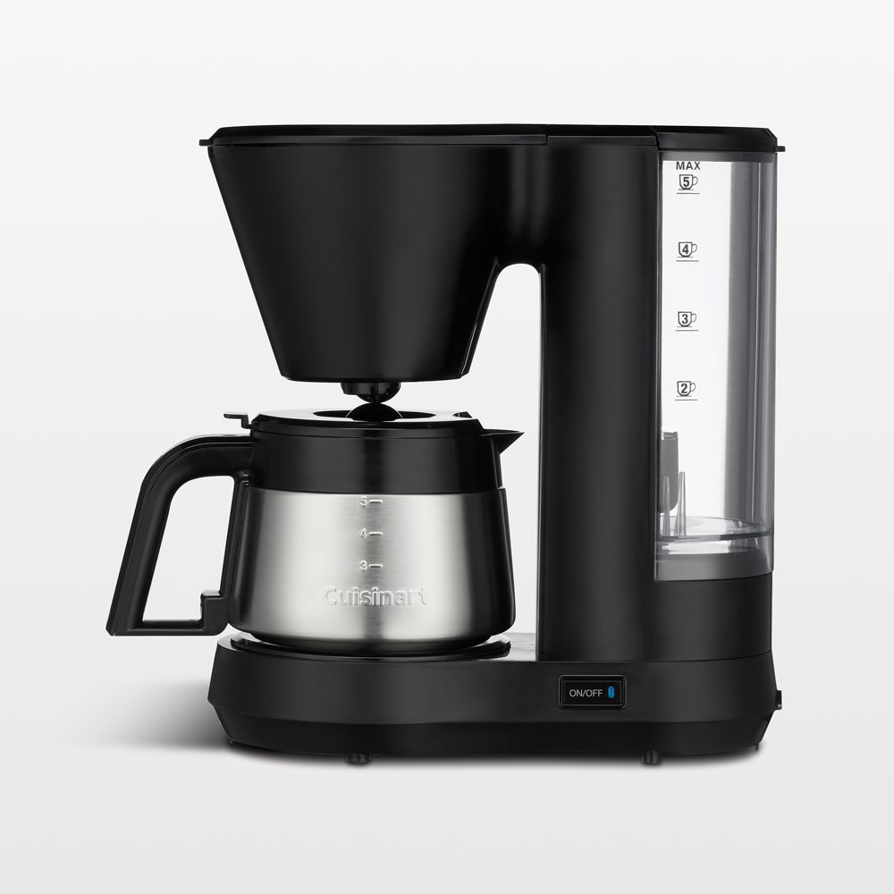 Cuisinart 5-Cup Coffee Maker with Stainless Steel Thermal Carafe