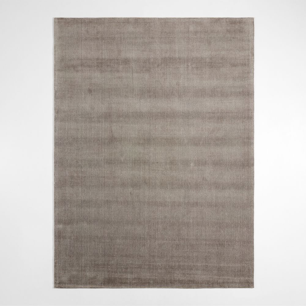 Vaughn Performance Wool-Blend Handwoven Grey Area Rug