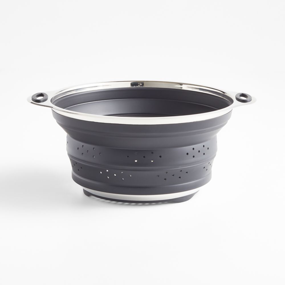 Stainless and Silicone Collapsible Colander/Steamer