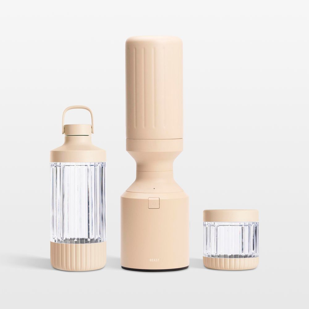 Beast Blender Mega Plus 1200 Stainless Steel in Sand