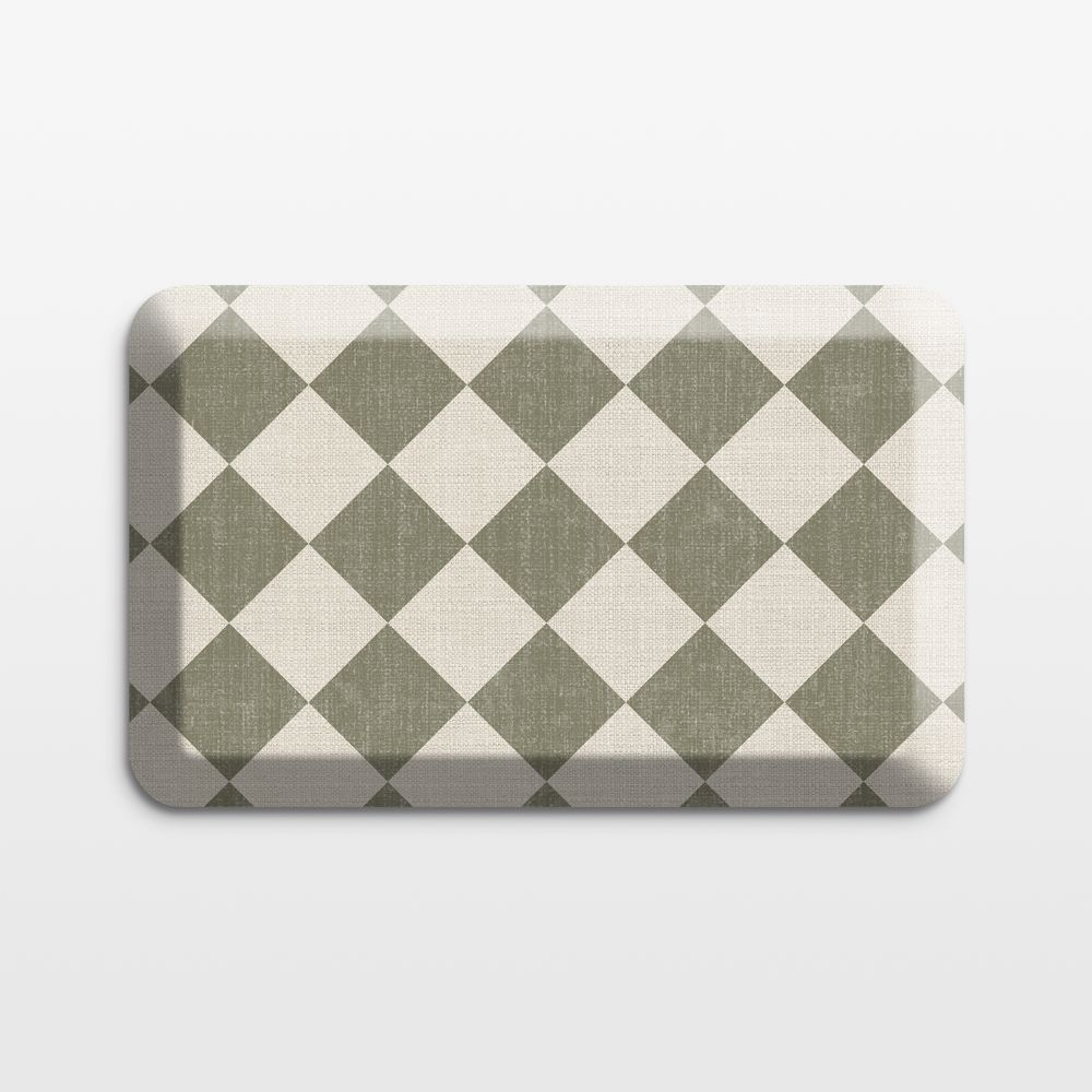 GelPro Diamond Green Comfort Kitchen Mat, 20"x32"