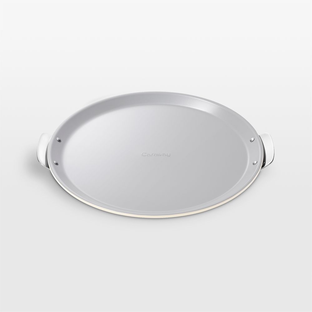 Caraway Cream 15" Ceramic Nonstick Pizza Pan