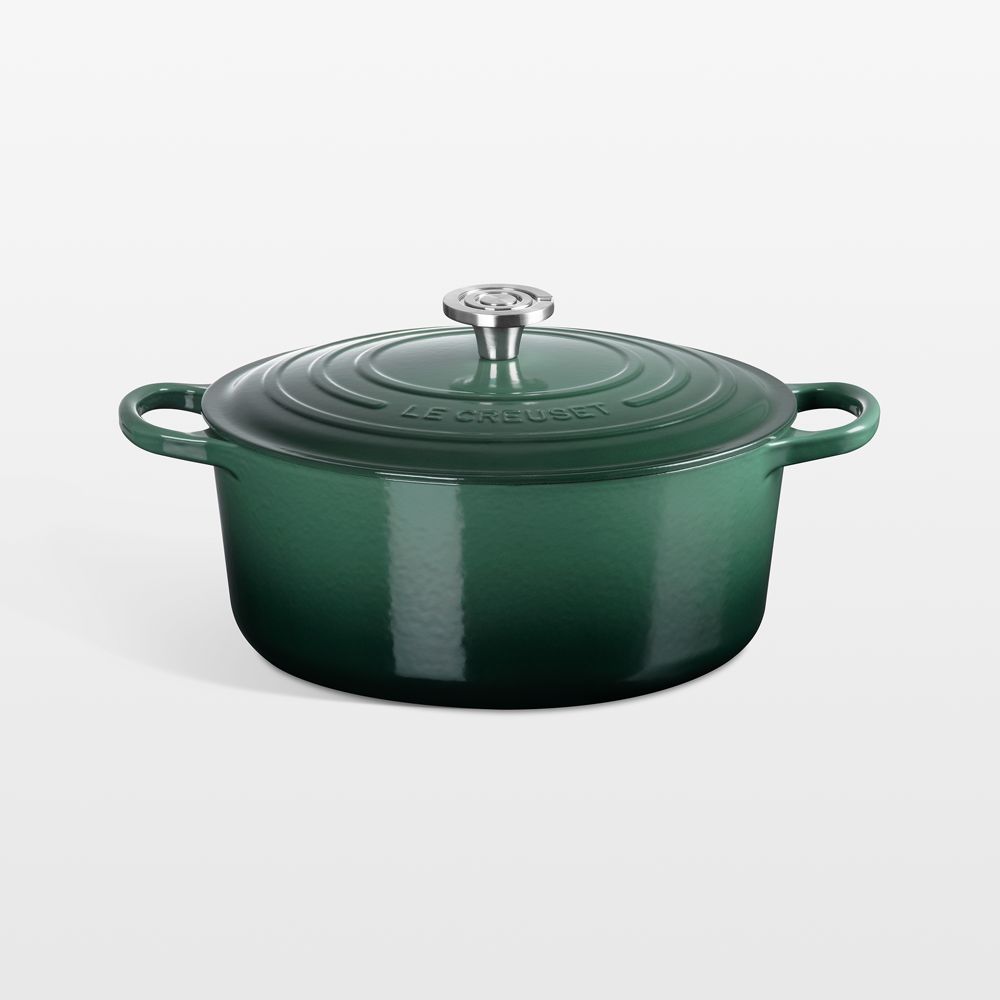 Le Creuset Signature 9-Qt. Artichaut Enameled Cast Iron Round Dutch Oven