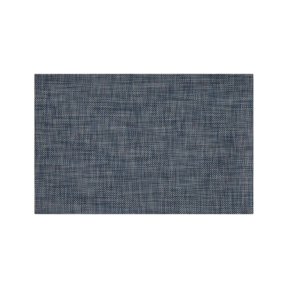 Chilewich Basketweave Denim Woven Indoor/Outdoor Floormat