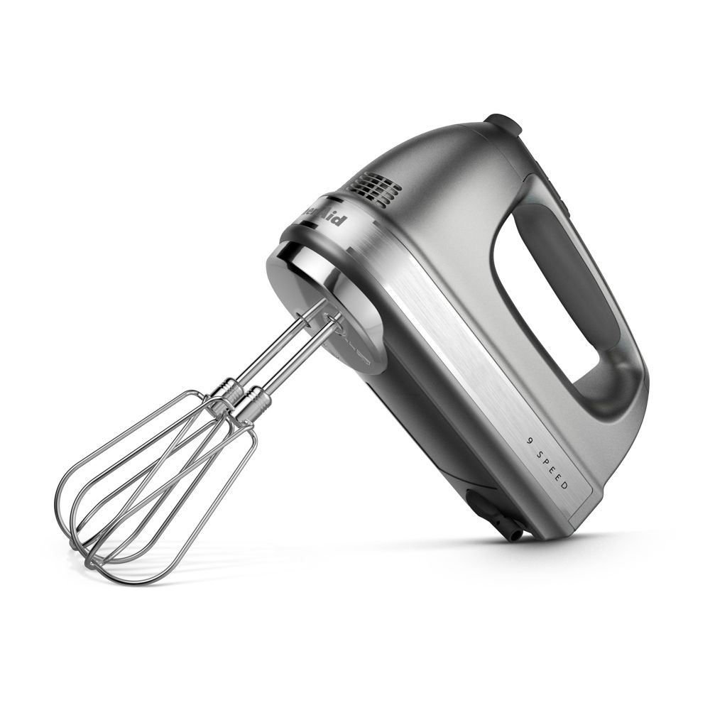 KitchenAid Silver 9-Speed Contour Hand Mixer