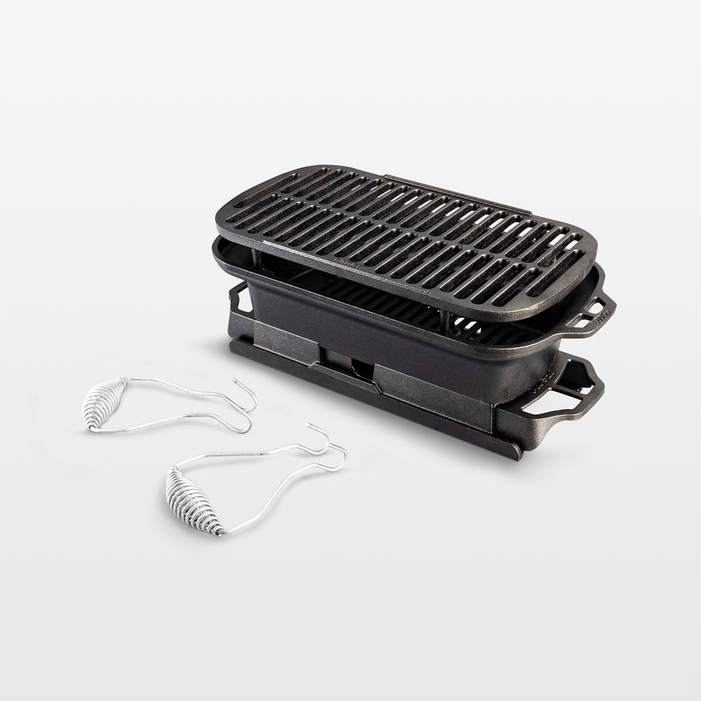 Lodge Pro Sportsman Cast Iron Grill 