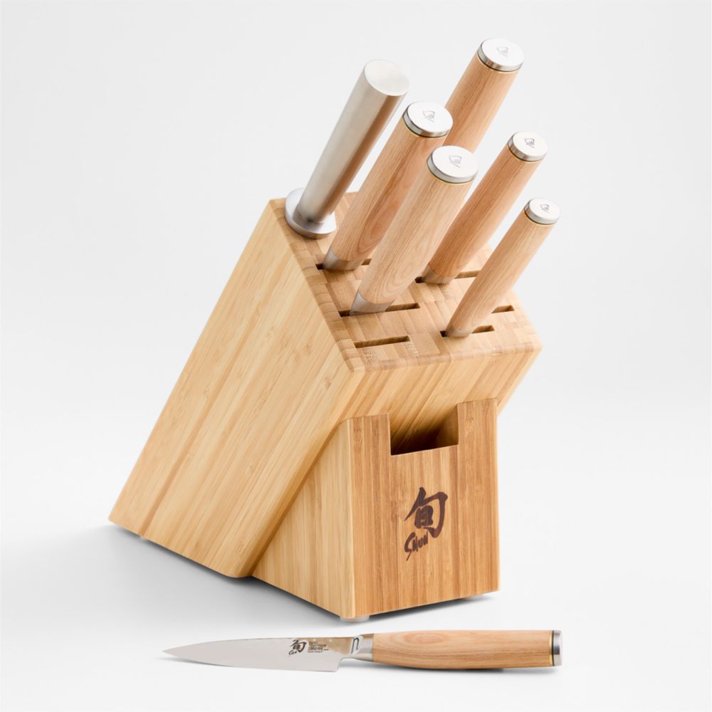 Shun Premier Blonde 8-Piece Knife Block Set