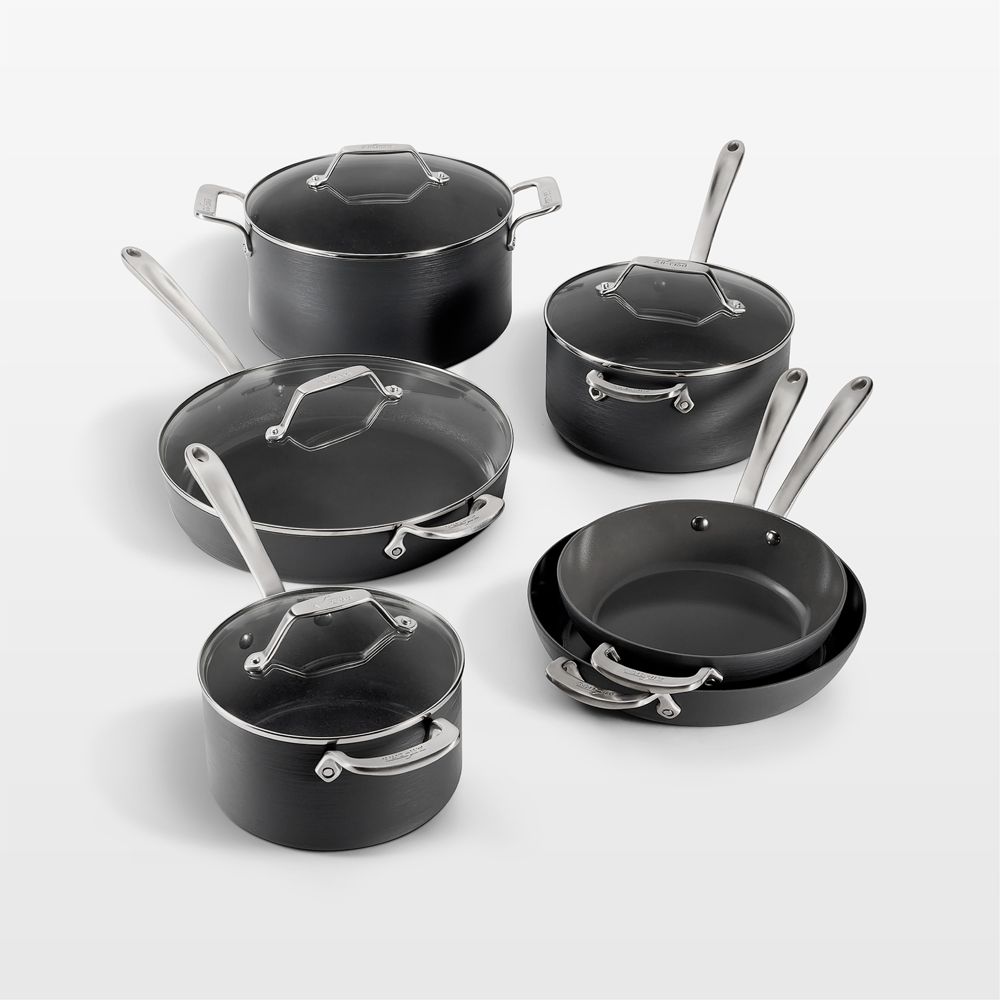 All-Clad HA1 Ceramic Nonstick 10-Piece Cookware Set