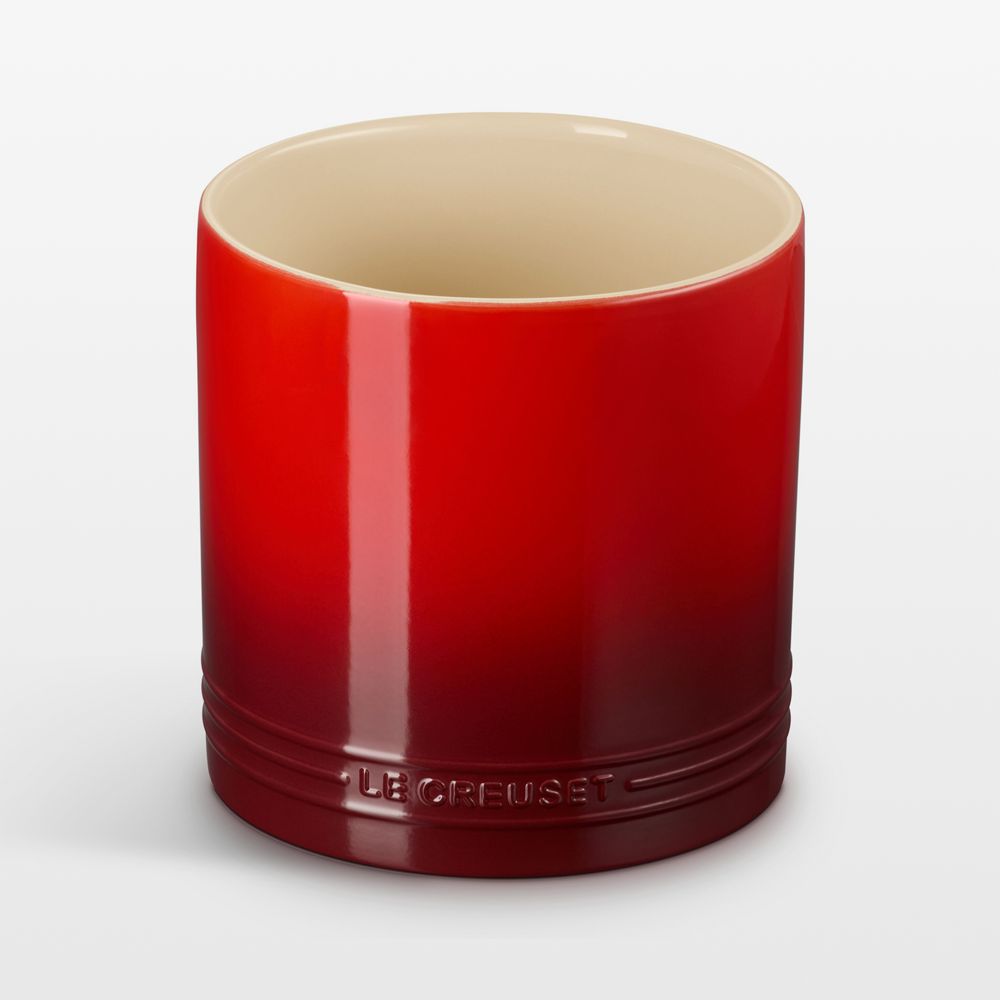 Le Creuset Cerise 2.7-Quart Utensil Crock