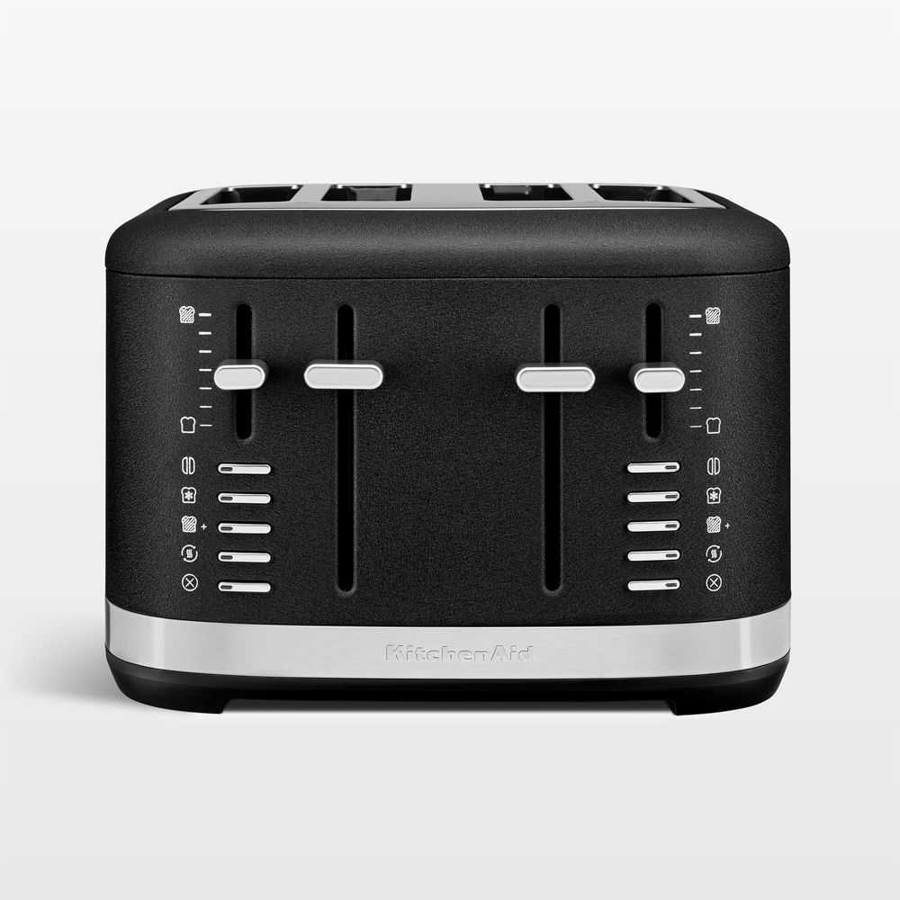 KitchenAid 4-Slice Toaster in Cast Iron Black