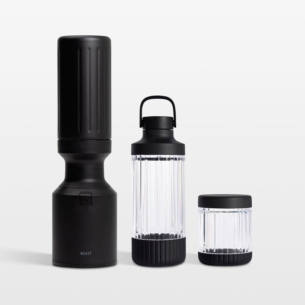 Beast Blender Mighty Plus 850 Stainless Steel in Black