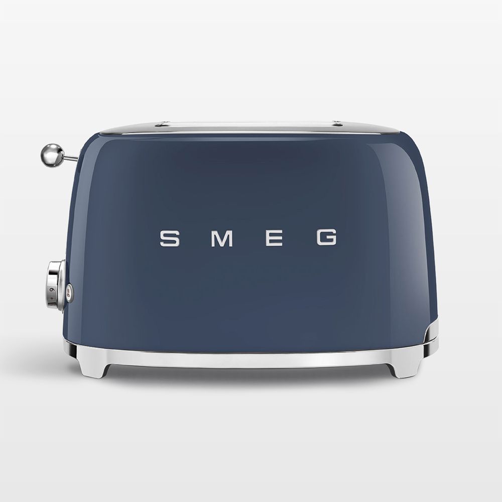 SMEG Navy 2-Slice Retro Toaster