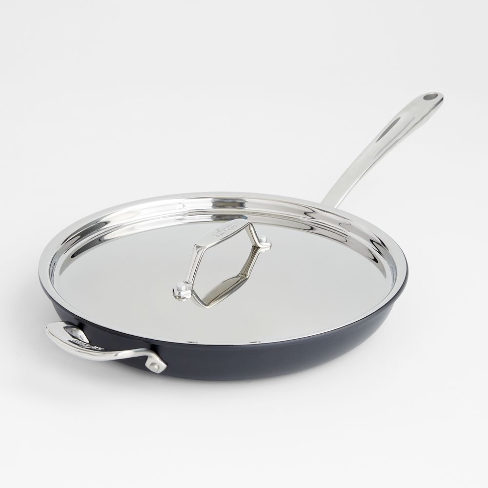 All-Clad HA1 Curated Hard-Anodized Nonstick 12" Frying Pan with Lid