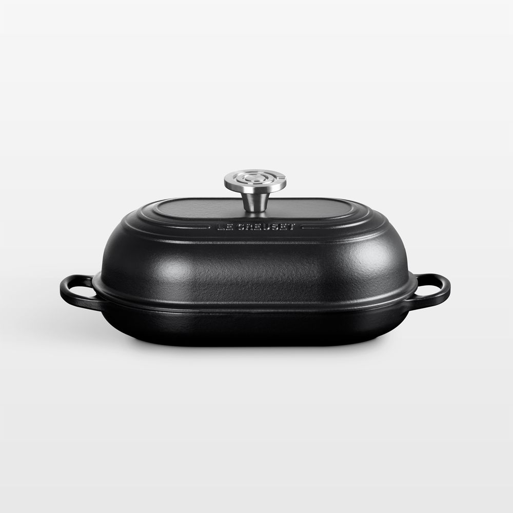Le Creuset Signature 11.5" Licorice Oval Bread Oven