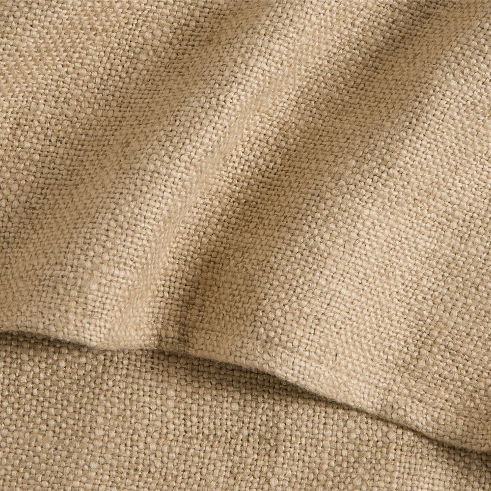 Alternative view of EUROPEAN FLAX-Certified Linen Viscose Taupe Full/Queen Bed Blanket