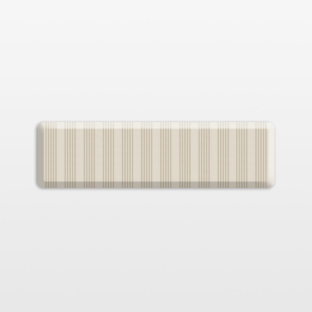 GelPro Cuisine Beige Comfort Kitchen Mat, 20"x72"