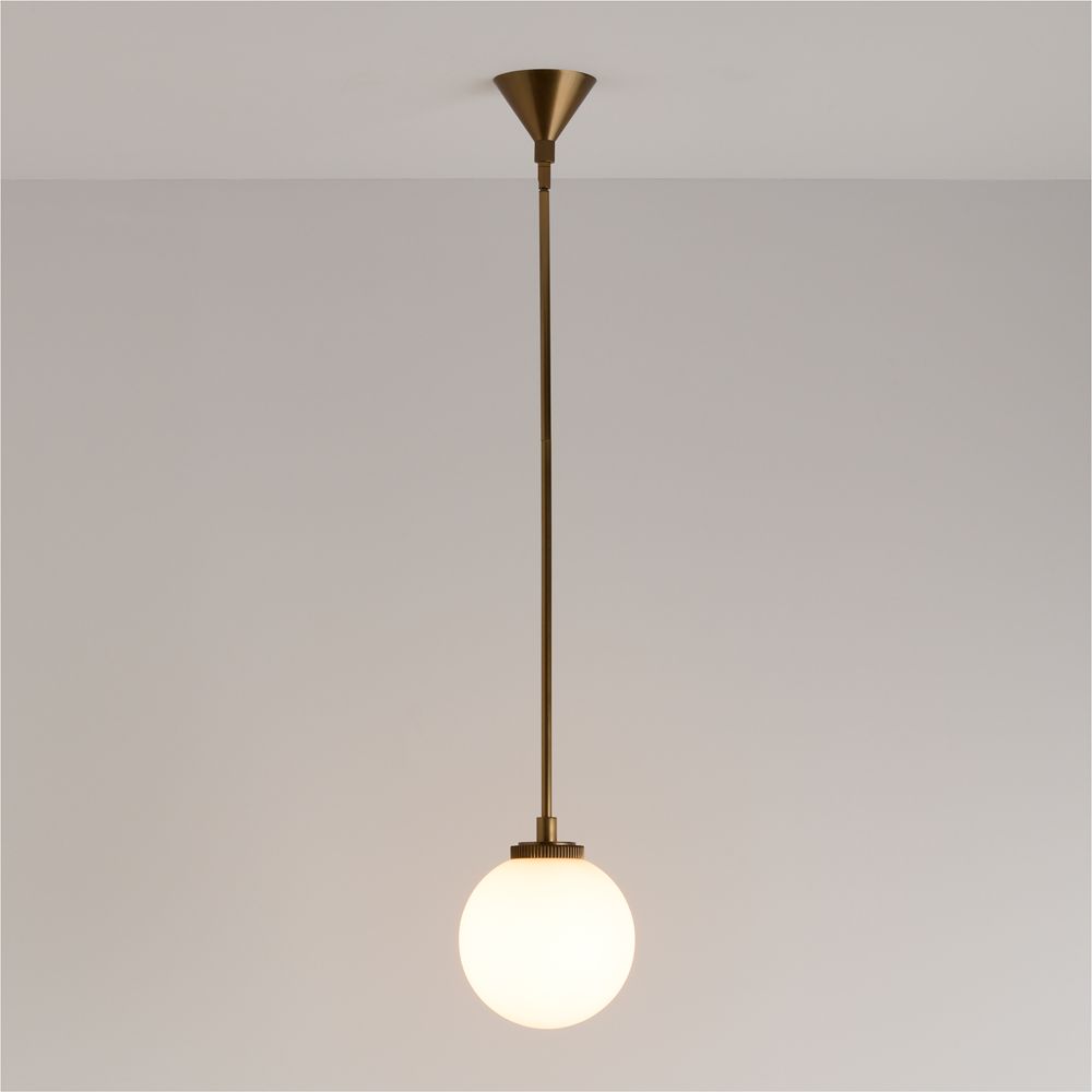 Brasserie Glass Pendant Light