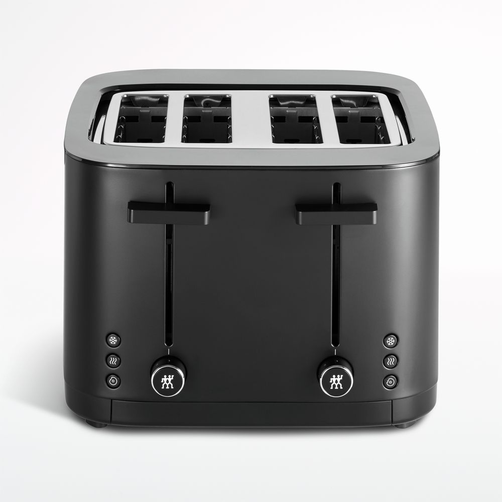 Zwilling Enfinigy Matte Black 4-Slice Toaster