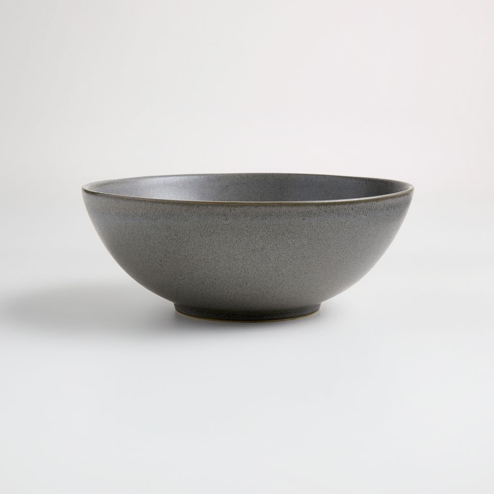 Craft Charcoal Grey Stoneware Cereal Bowl