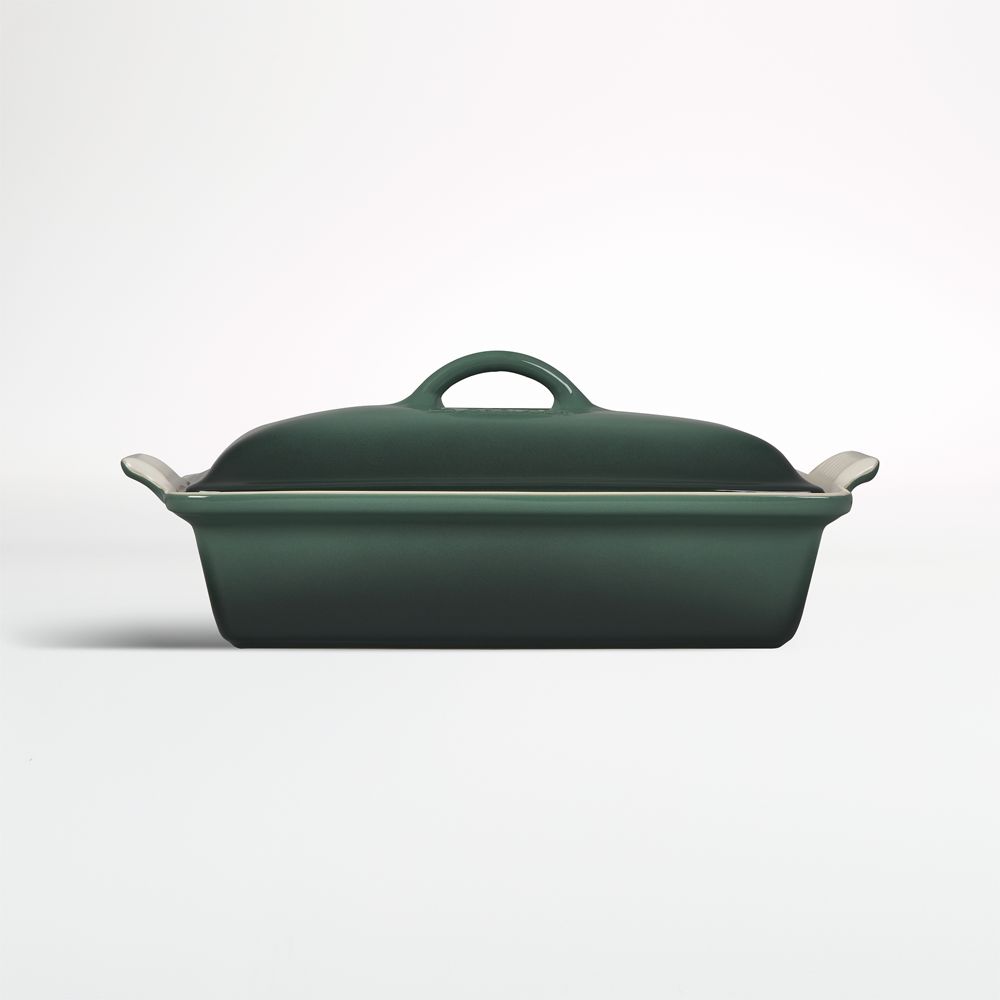 Le Creuset 4-Qt. Heritage Artichaut Covered Rectangle Baking Dish