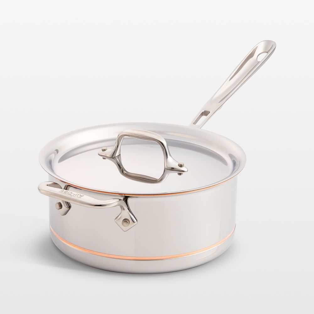 All-Clad Copper Core 3-Qt. Saucepan with Lid