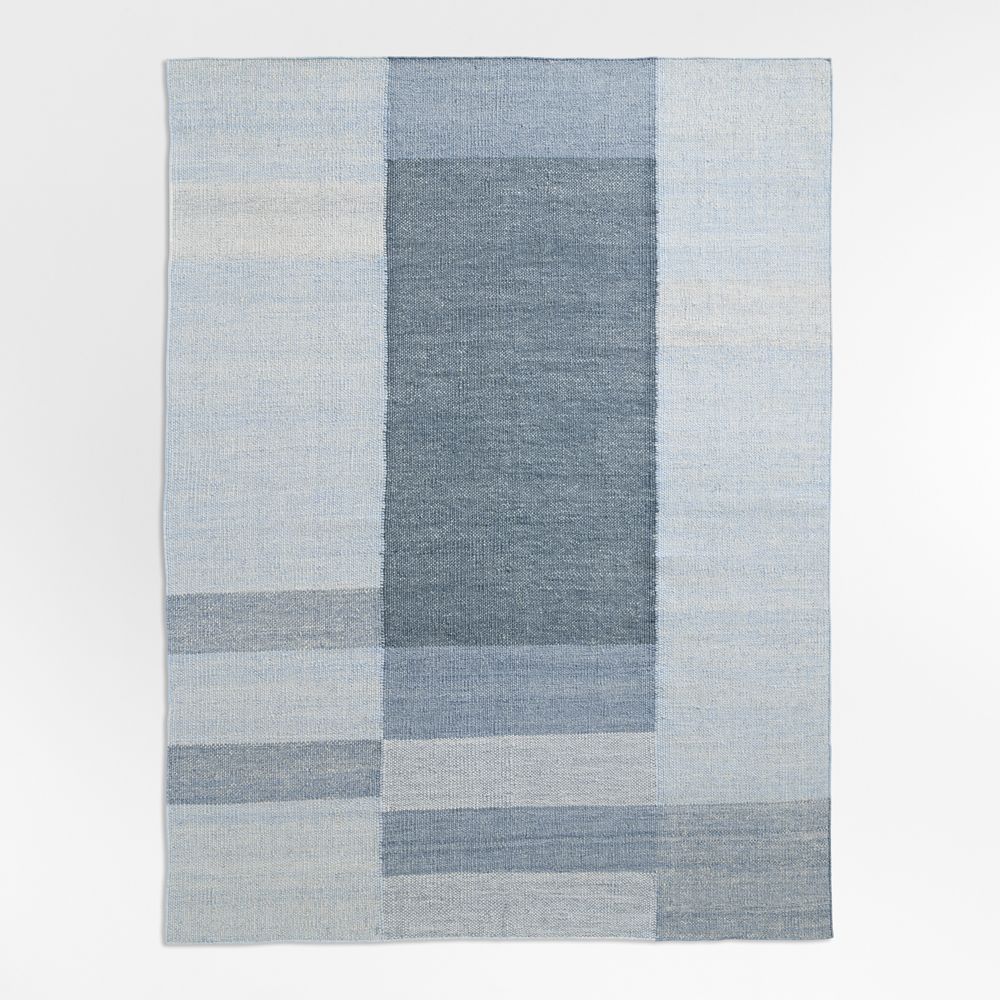 Jackson Performance Handwoven Blue Area Rug