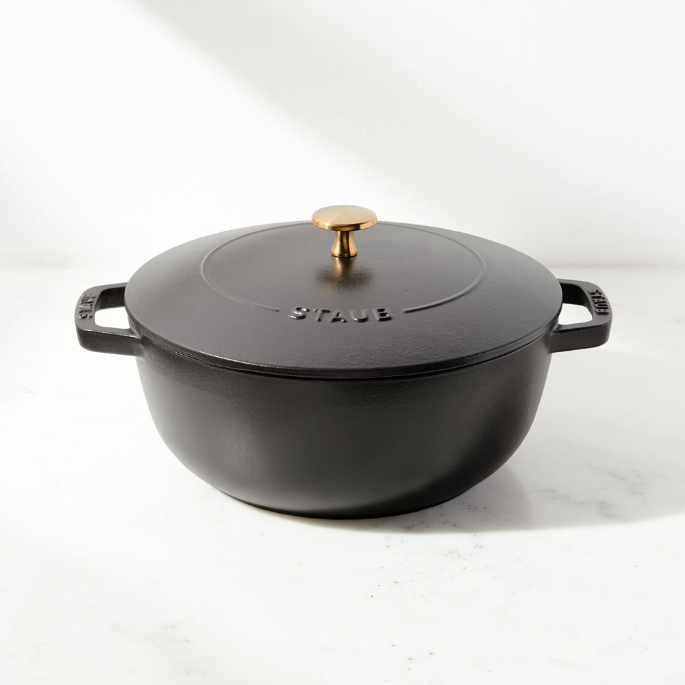 Staub Essential Matte Black 3.75-Qt. French Oven