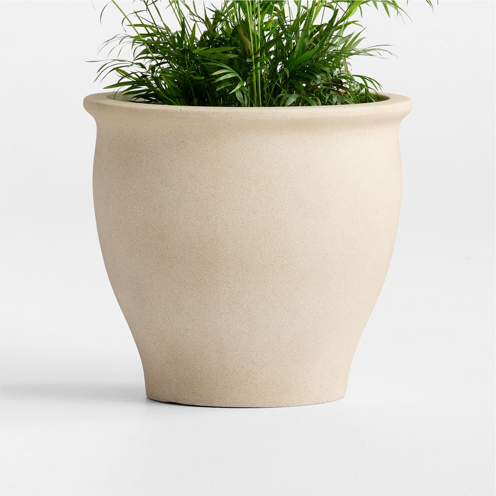 Veridia Sand Indoor/Outdoor Ficonstone Planters